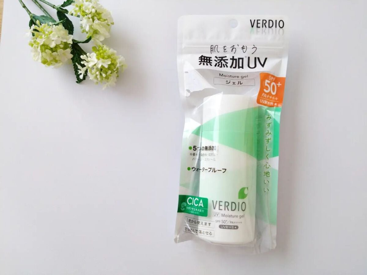 ベルディオ UV モイスチャージェル N/メンターム/日焼け止めジェルを使ったクチコミ(1枚目)