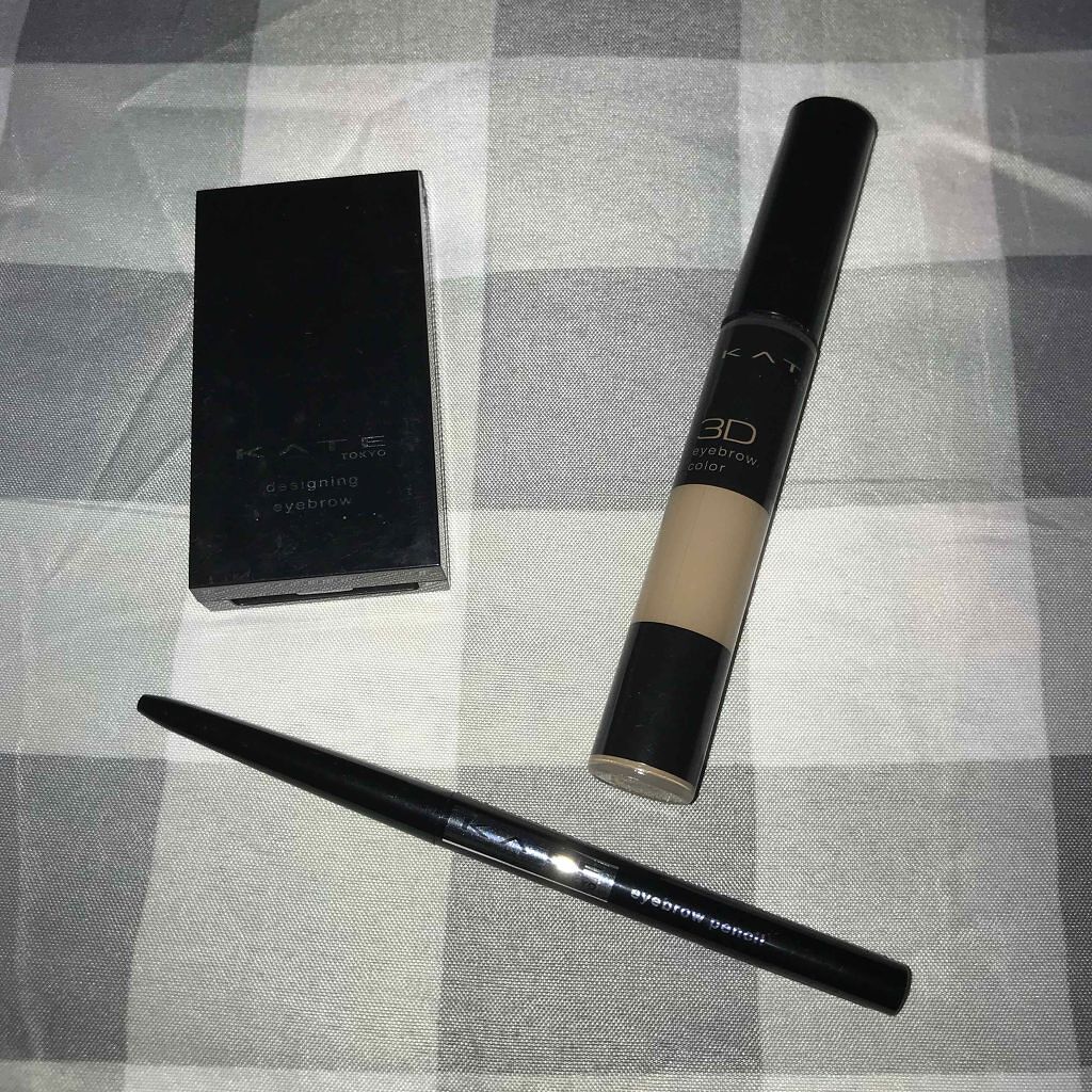 3Dアイブロウカラー/KATE/眉マスカラを使ったクチコミ(1枚目)