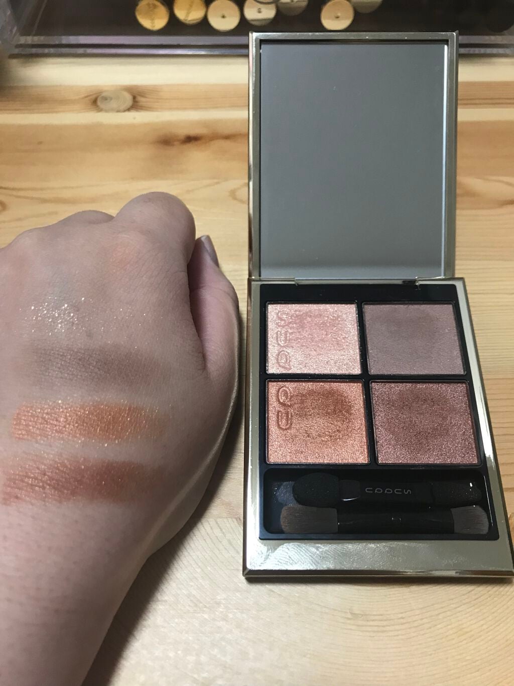 シグニチャー カラー アイズ/SUQQU/アイシャドウパレットを使ったクチコミ(2枚目)