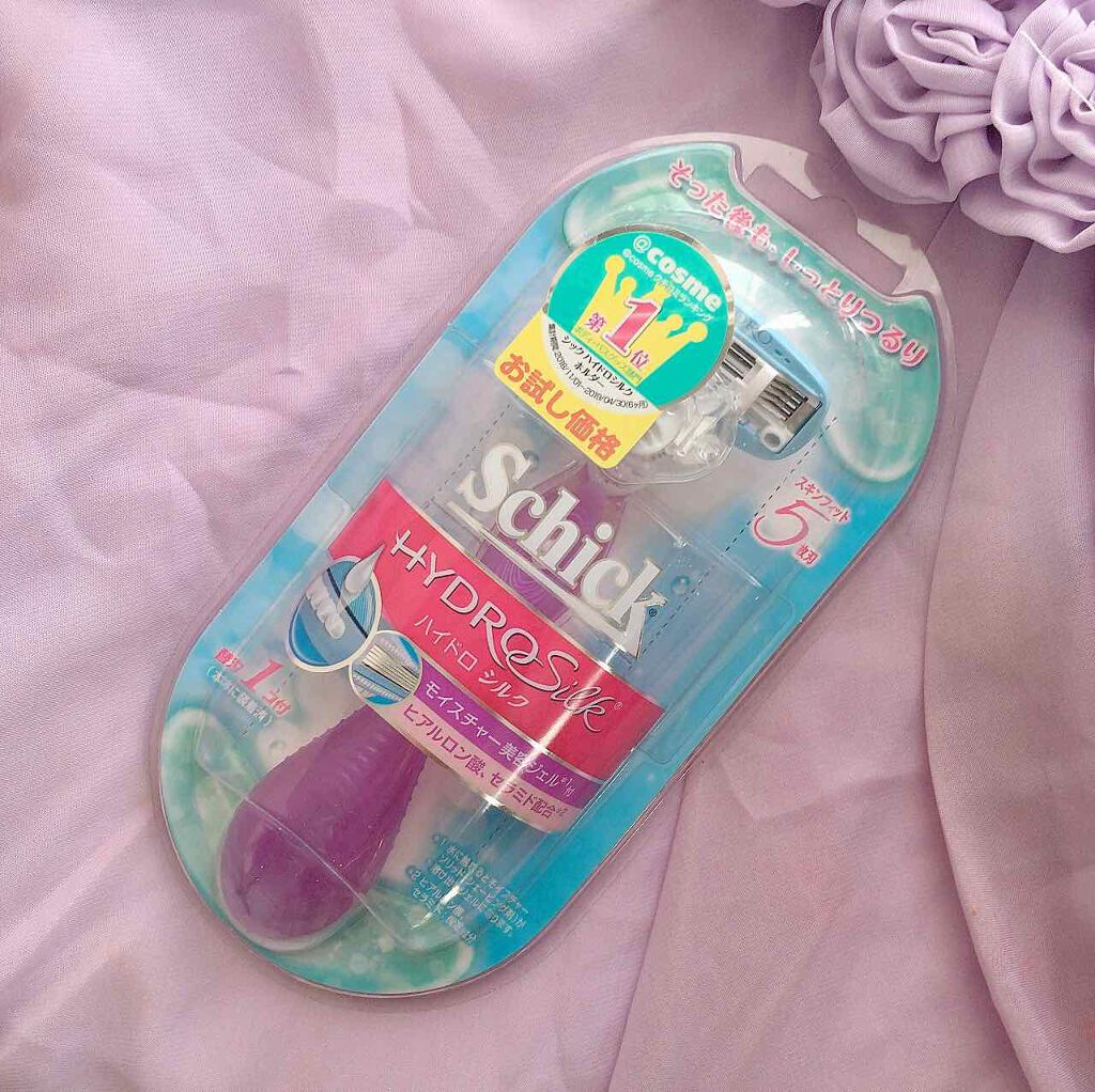 ハイドロシルク ホルダー (刃付き) お試し用/ハイドロシルク/シェーバーを使ったクチコミ(4枚目)