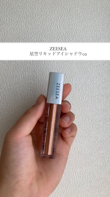 ダイヤモンドシリーズ 星空リキッドアイシャドウ/ZEESEA/リキッドアイシャドウを使ったクチコミ(1枚目)