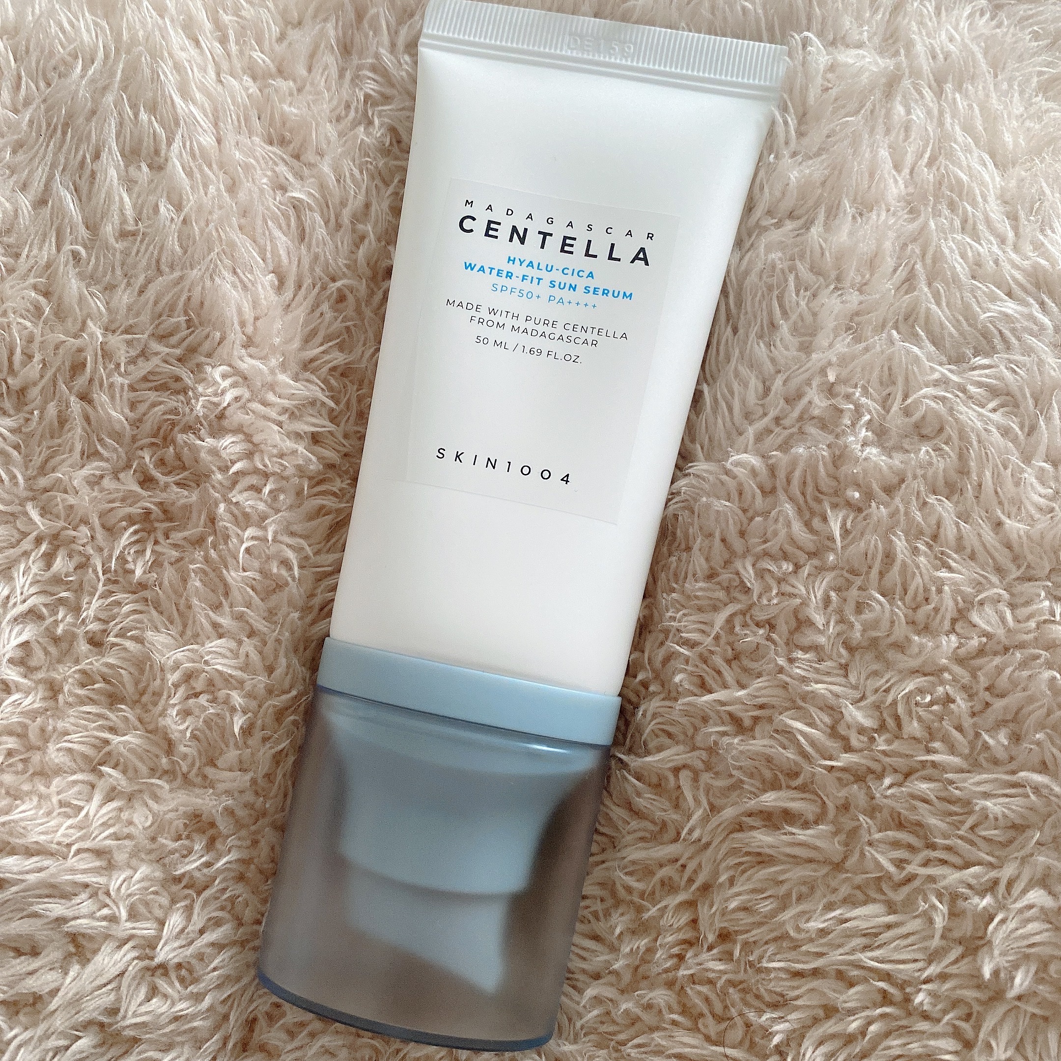 ヒアルーシカ ウォーターフィット サンセラム/SKIN1004/日焼け止めローションを使ったクチコミ（1枚目）