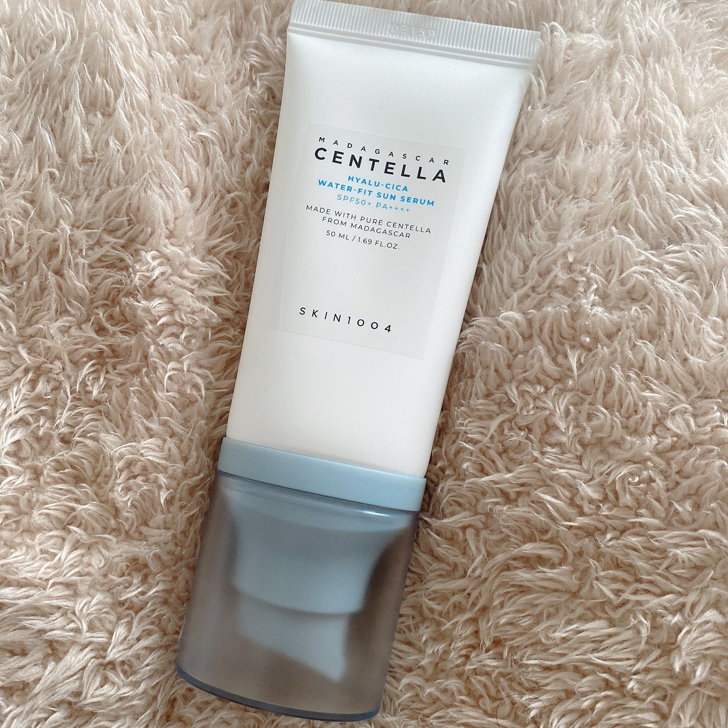 ヒアルーシカ ウォーターフィット サンセラム/SKIN1004/日焼け止めローションを使ったクチコミ(1枚目)