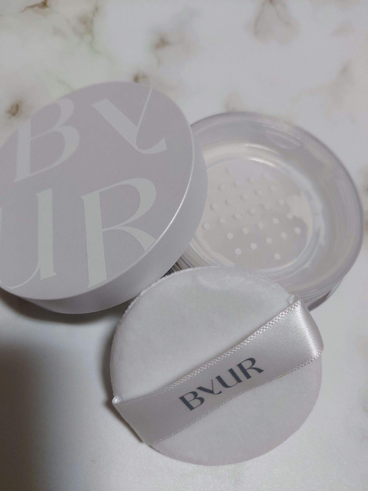 セラムフィット ルースフェイスパウダー/ByUR/ルースパウダーを使ったクチコミ(3枚目)