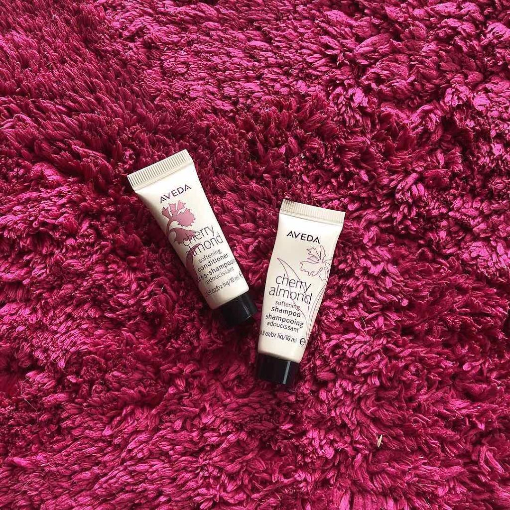 〜チェリー アーモンド シリーズ〜 ソフトニング シャンプー／コンディショナー/AVEDA/サロンシャンプーを使ったクチコミ（2枚目）