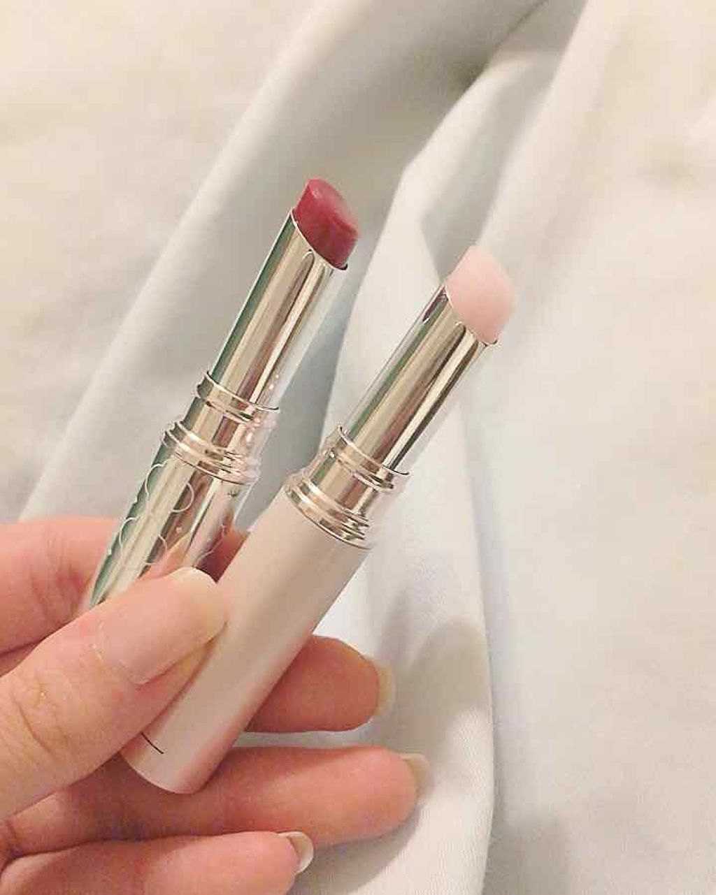 サクラヴェールリップ/パラドゥ/リップクリームを使ったクチコミ（2枚目）