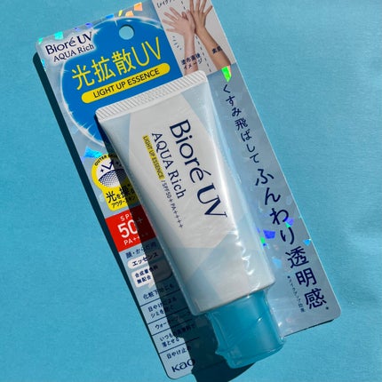 ビオレUV アクアリッチ ライトアップエッセンス/ビオレ/日焼け止めクリームを使ったクチコミ(6枚目)