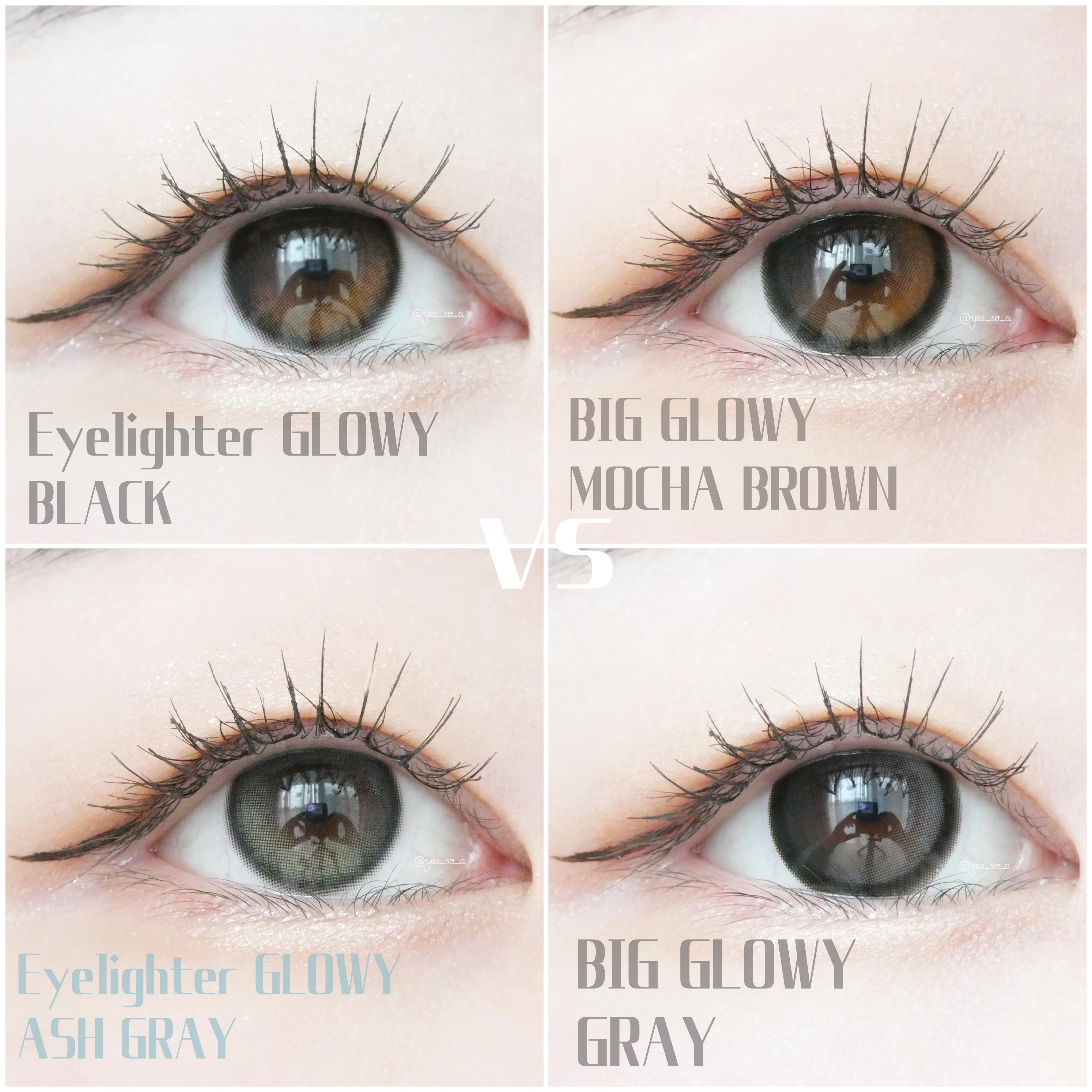 Eyelighter Glowy 1Month/OLENS/カラーコンタクトレンズを使ったクチコミ（1枚目）