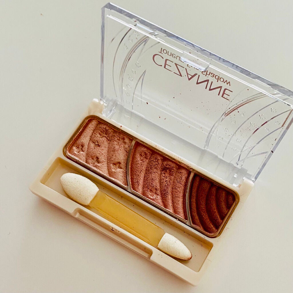 トーンアップアイシャドウ/CEZANNE/アイシャドウパレットを使ったクチコミ(5枚目)