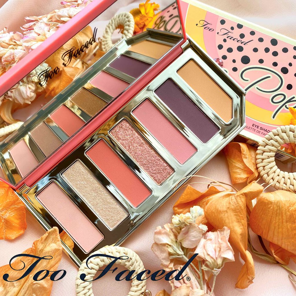 パパイヤ ポップ アイシャドウ パレット/Too Faced/アイシャドウパレットを使ったクチコミ(1枚目)