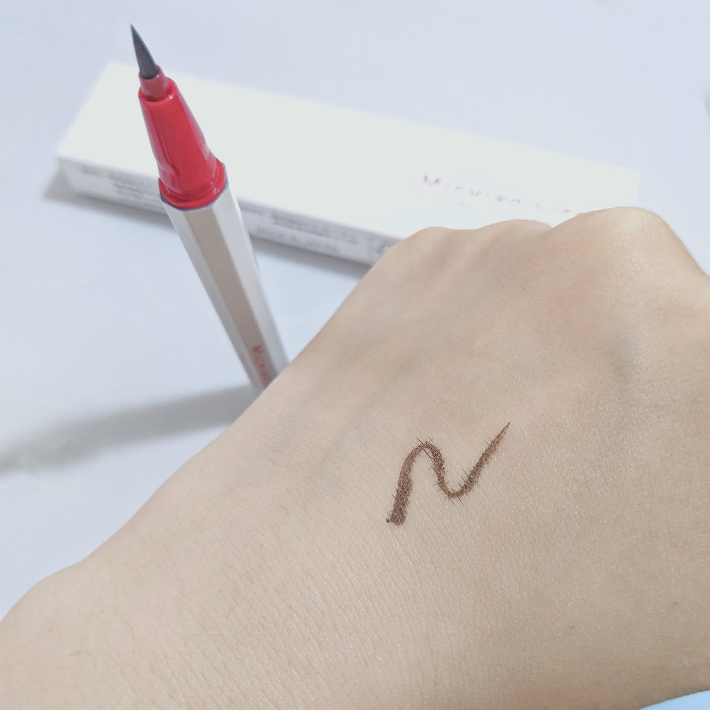 メイクコントロールライナー/MICHIKO.LIFE/リキッドアイライナーを使ったクチコミ(3枚目)