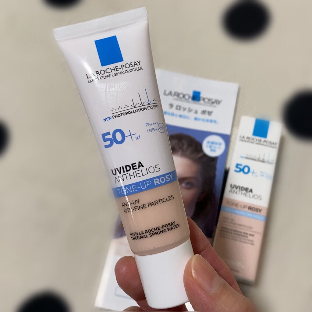 UVイデア XL プロテクショントーンアップ ローズ/ラ ロッシュ ポゼ/日焼け止めクリームを使ったクチコミ(2枚目)