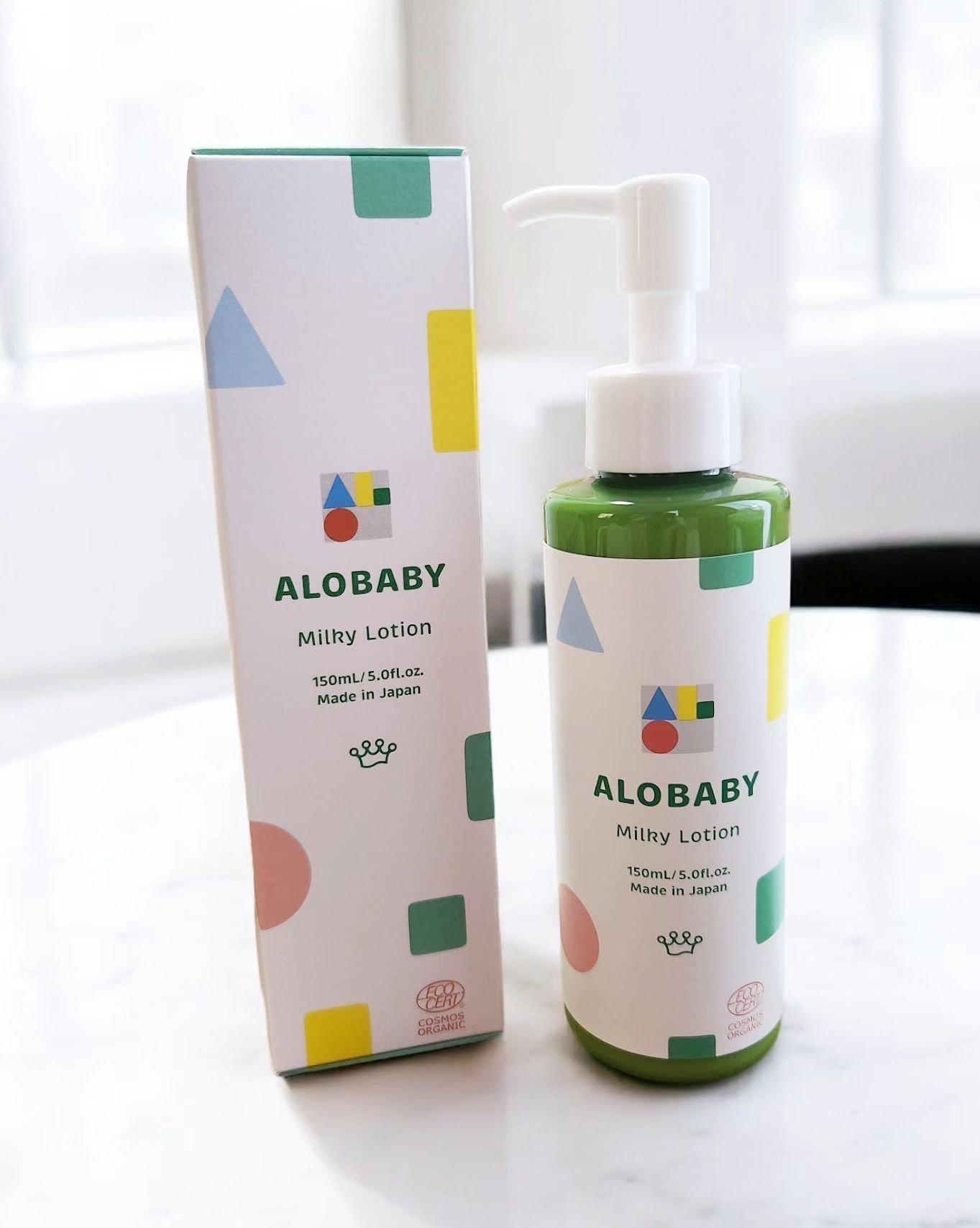 ミルクローション/ALOBABY/ボディミルクを使ったクチコミ（1枚目）