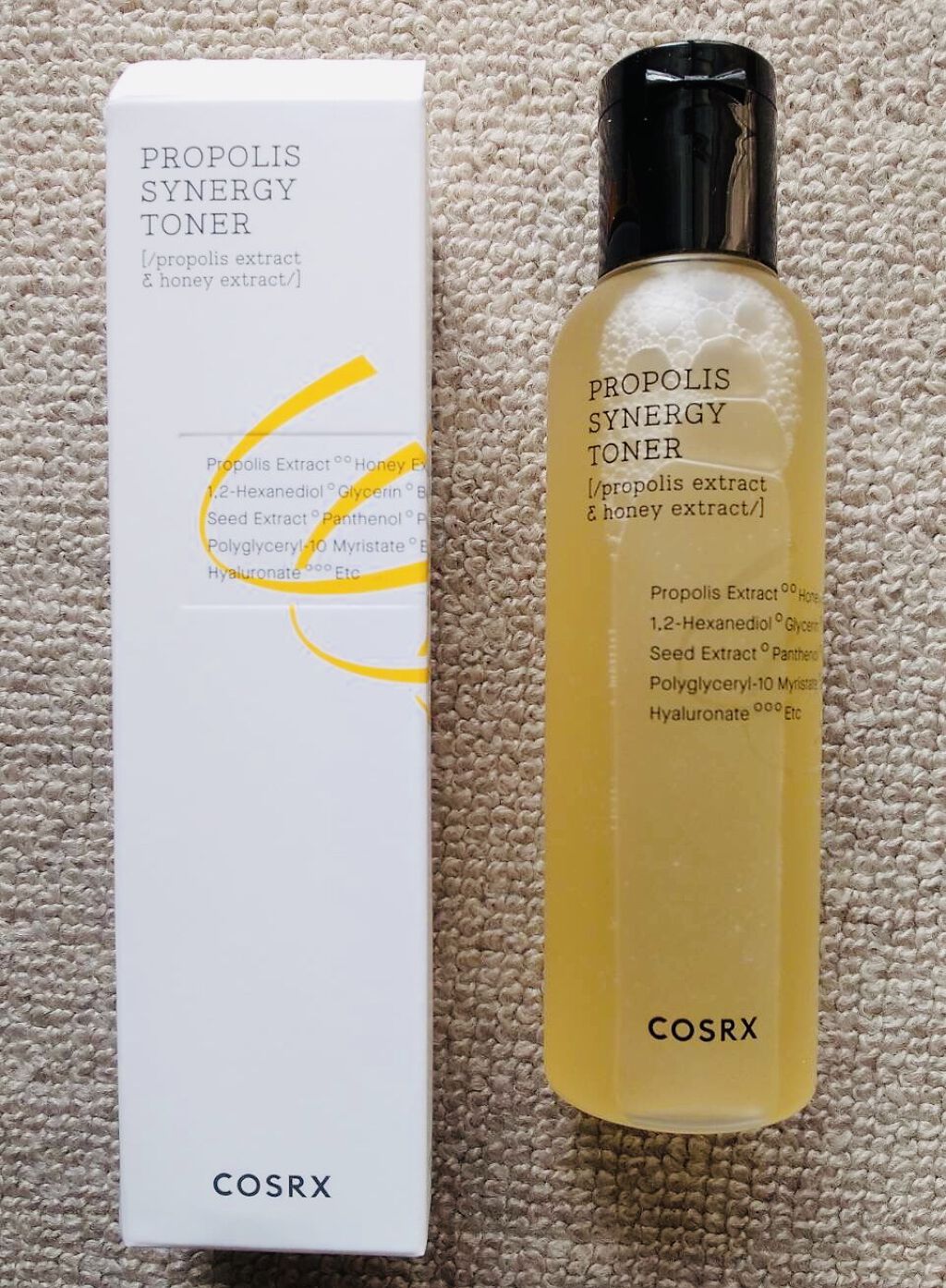 フルフィットプロポリスシナジートナー/COSRX/化粧水を使ったクチコミ（1枚目）