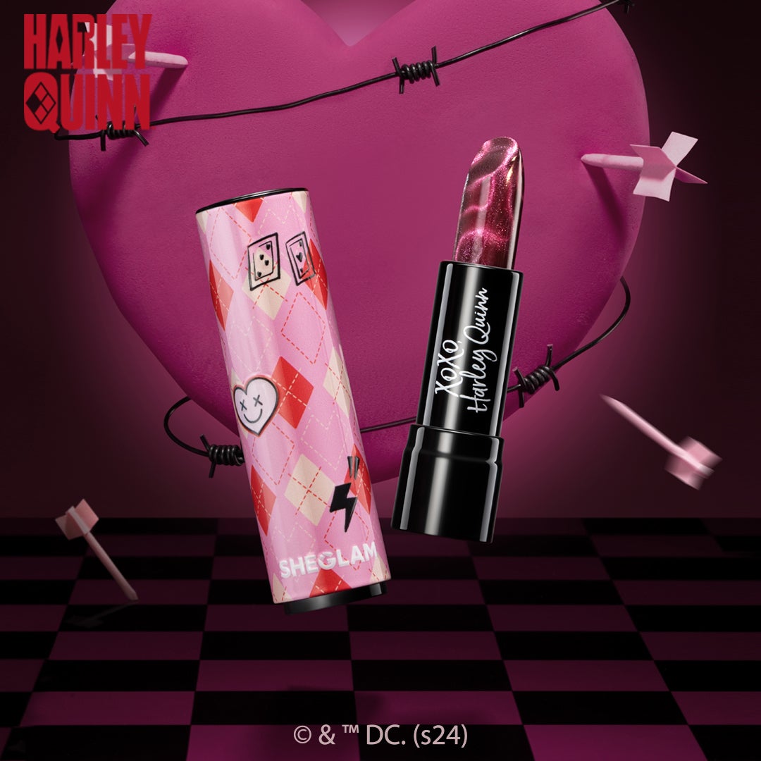 SHEGLAM公式アカウント on LIPS 「🃏いたずらの魔法でカラーがチェンジ💫HarleyQuinn×S..」(3枚目)