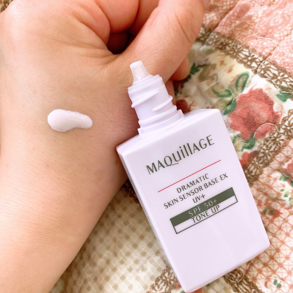 ドラマティックスキンセンサーベース EX UV+/マキアージュ/化粧下地を使ったクチコミ(2枚目)