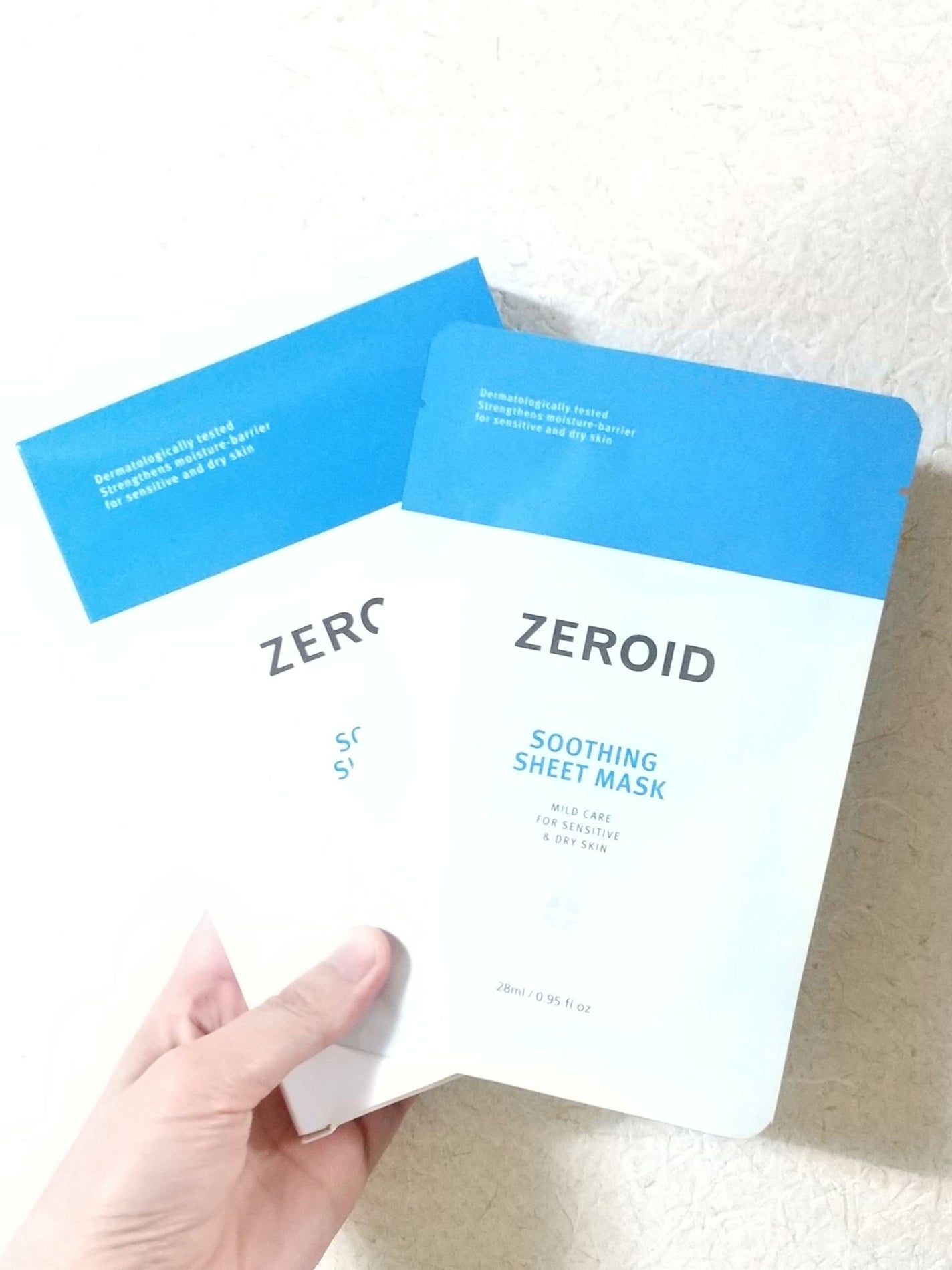 試してみた】スージングシートマスク ZEROIDの効果・肌質別の 試してみた】スージングシートマスク ZEROIDの効果・肌質別の