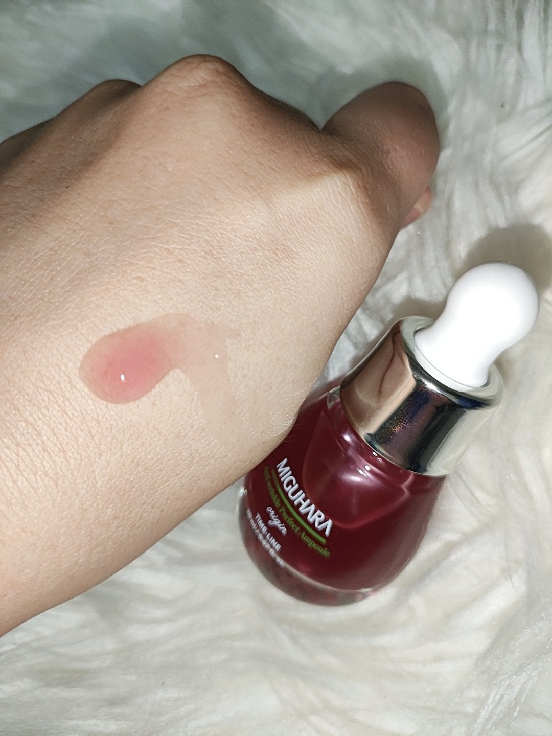 アンチリンクルエフェクトアンプルオリジン/MIGUHARA/美容液を使ったクチコミ(6枚目)