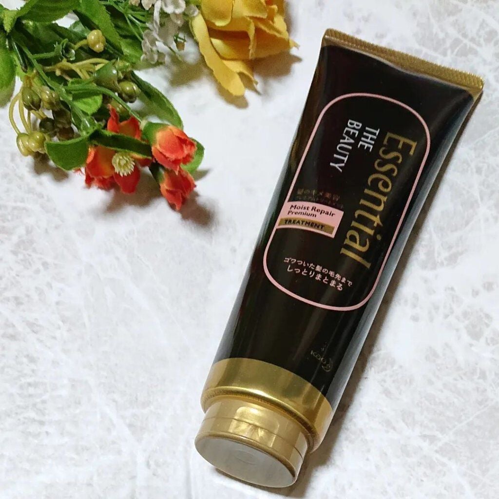 THE BEAUTY 髪のキメ美容プレミアムトリートメント<モイストリペアプレミアム>/エッセンシャル/洗い流すヘアトリートメントを使ったクチコミ(1枚目)