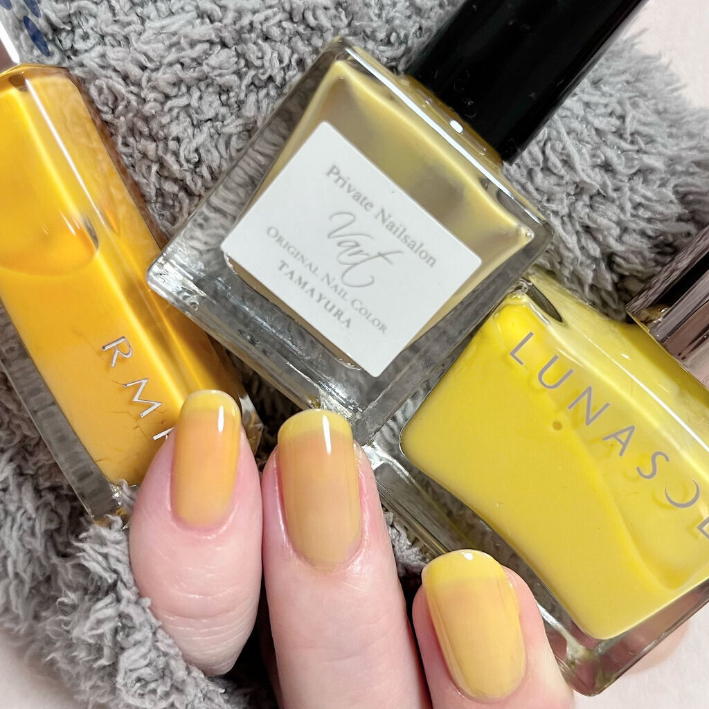 ルナソル ネイルポリッシュ EX19 Birds’ Carol＜限定色＞/LUNASOL/マニキュアを使ったクチコミ（1枚目）