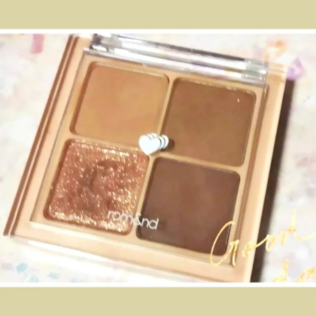 ベターザンアイズ/rom&nd/アイシャドウパレットを使ったクチコミ（1枚目）