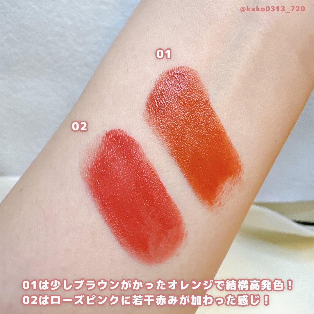 スフレアリップ/CEZANNE/口紅を使ったクチコミ（3枚目）