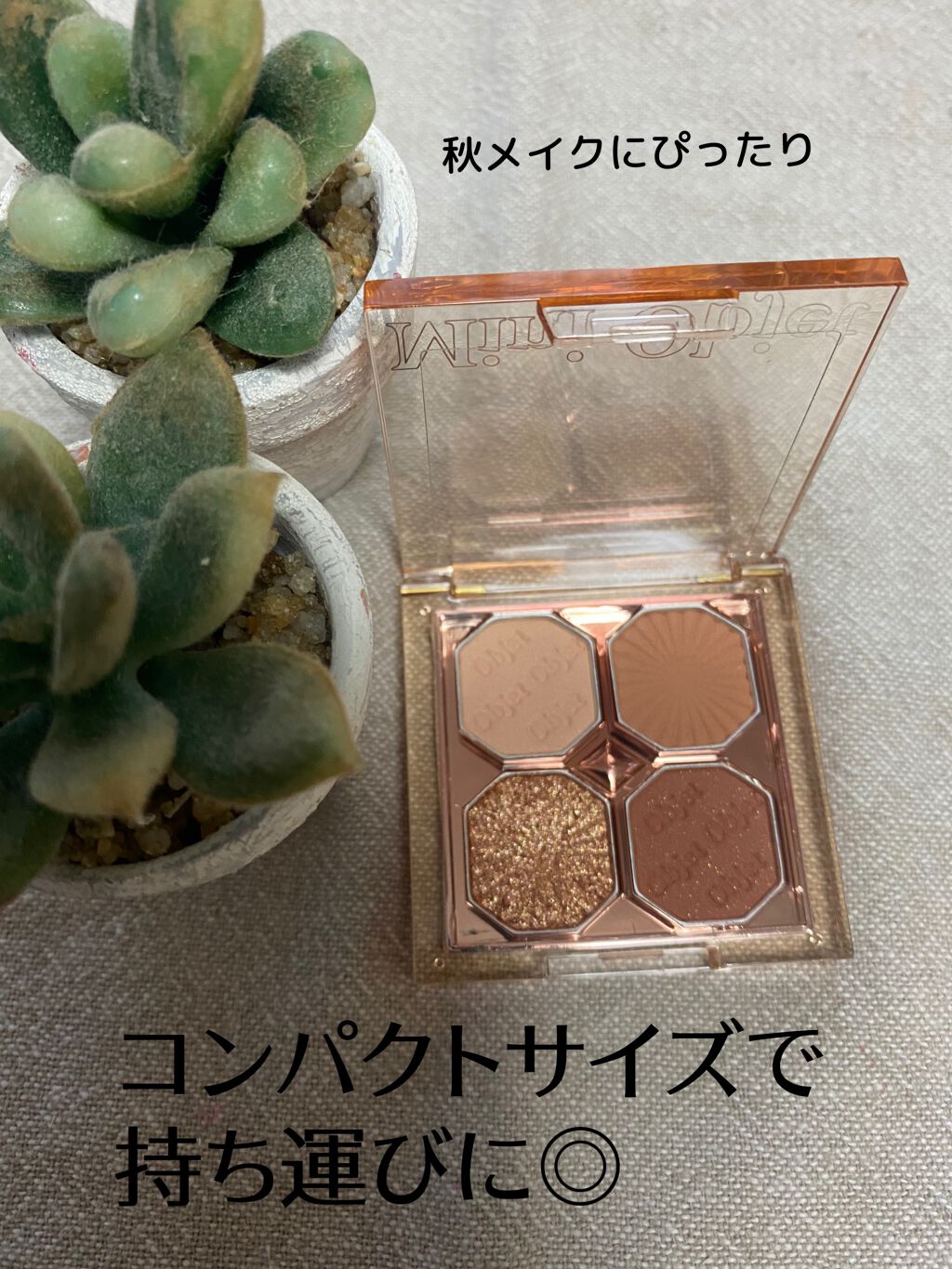 プレイカラーアイズ ミニオブジェ/ETUDE/アイシャドウパレットを使ったクチコミ(2枚目)