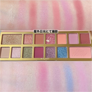 ピンカー タイムズ アヘッド アイシャドウ パレット/Too Faced/パウダーアイシャドウを使ったクチコミ（7枚目）