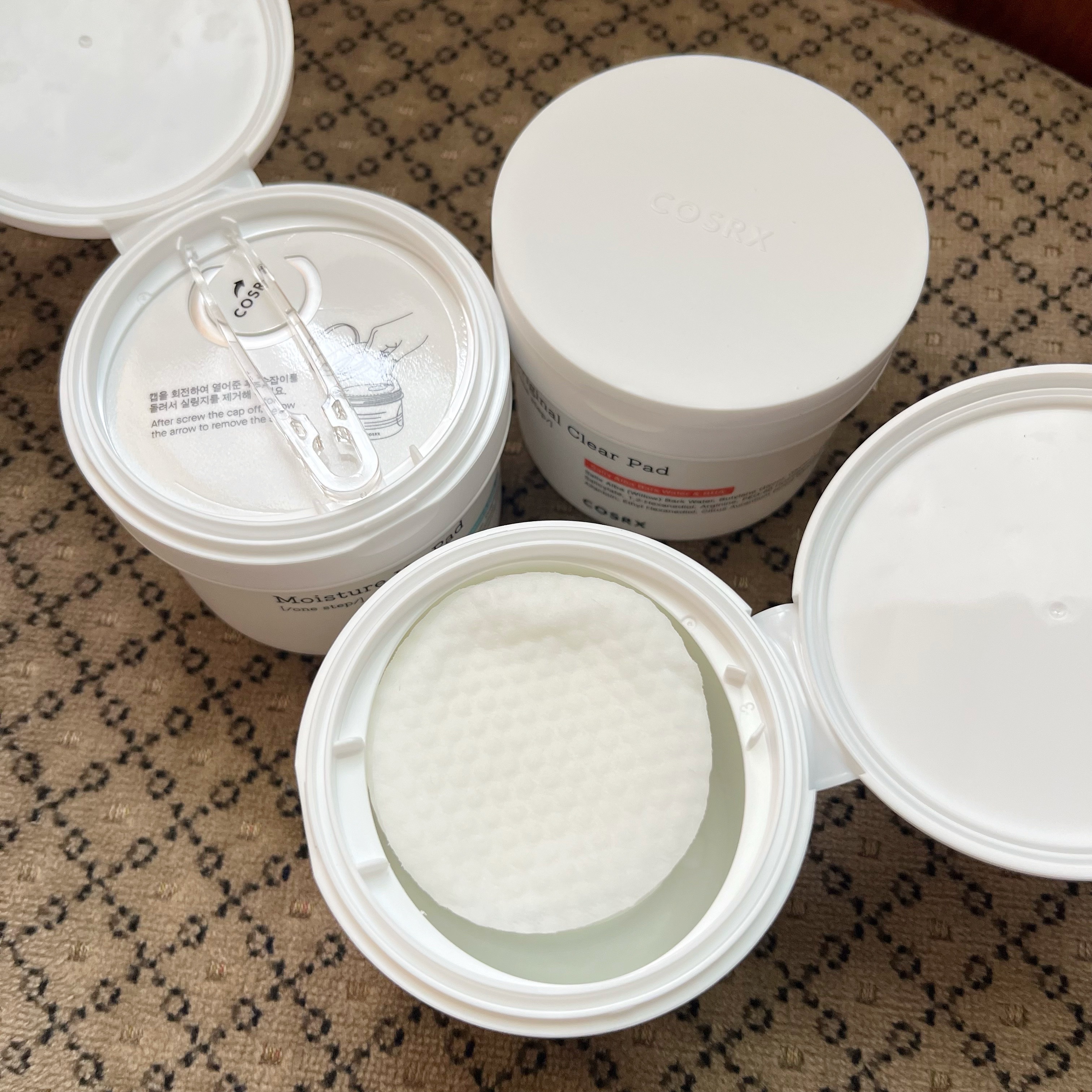 ワンステップグリーンカーミングパッド/COSRX/トナーパッドを使ったクチコミ（2枚目）