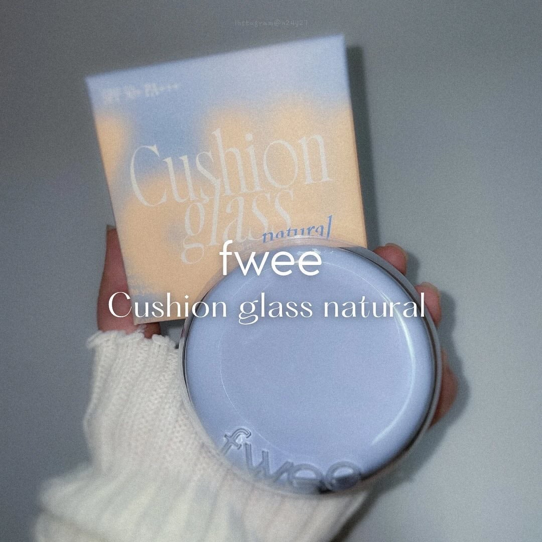 フィー クッションガラス ナチュラル/fwee/クッションファンデーションを使ったクチコミ(1枚目)