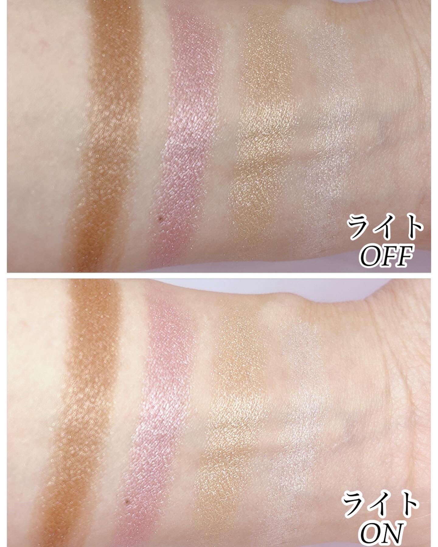 ディオール バックステージ フェイス グロウ パレット/Dior/ハイライトを使ったクチコミ（3枚目）