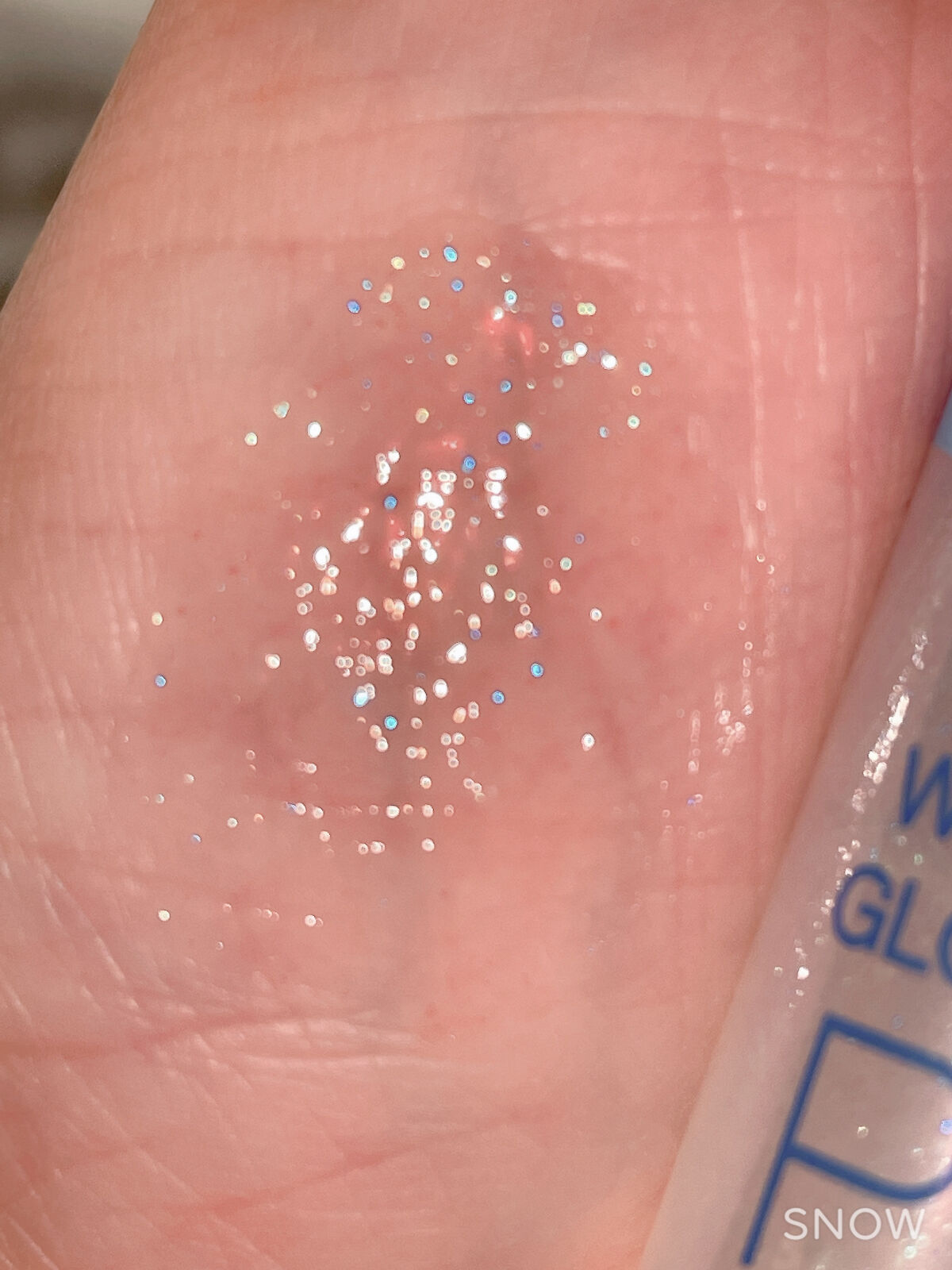 ウォータリーグロウリップ/CEZANNE/リップグロスを使ったクチコミ（3枚目）