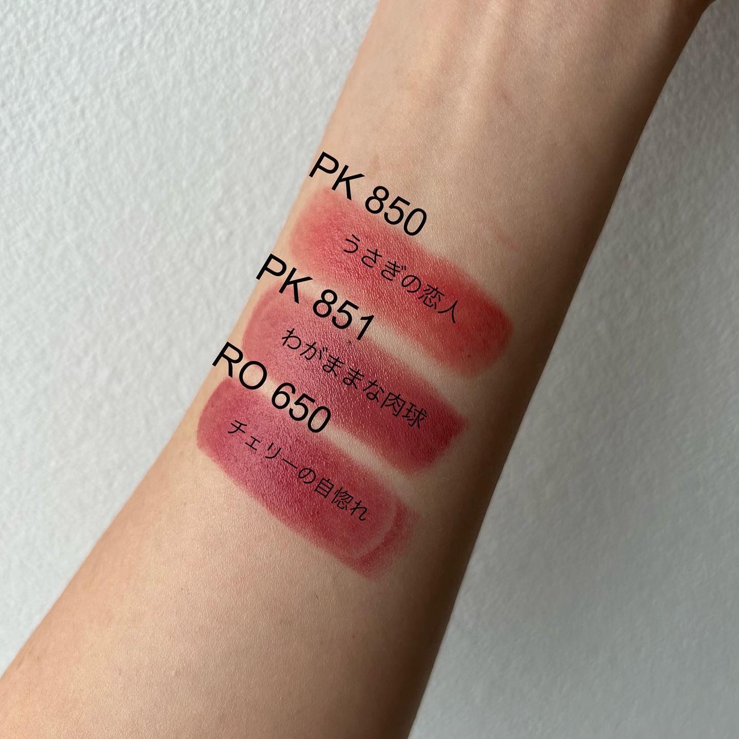 ネンマクフェイク ルージュ/Visée/口紅を使ったクチコミ（2枚目）