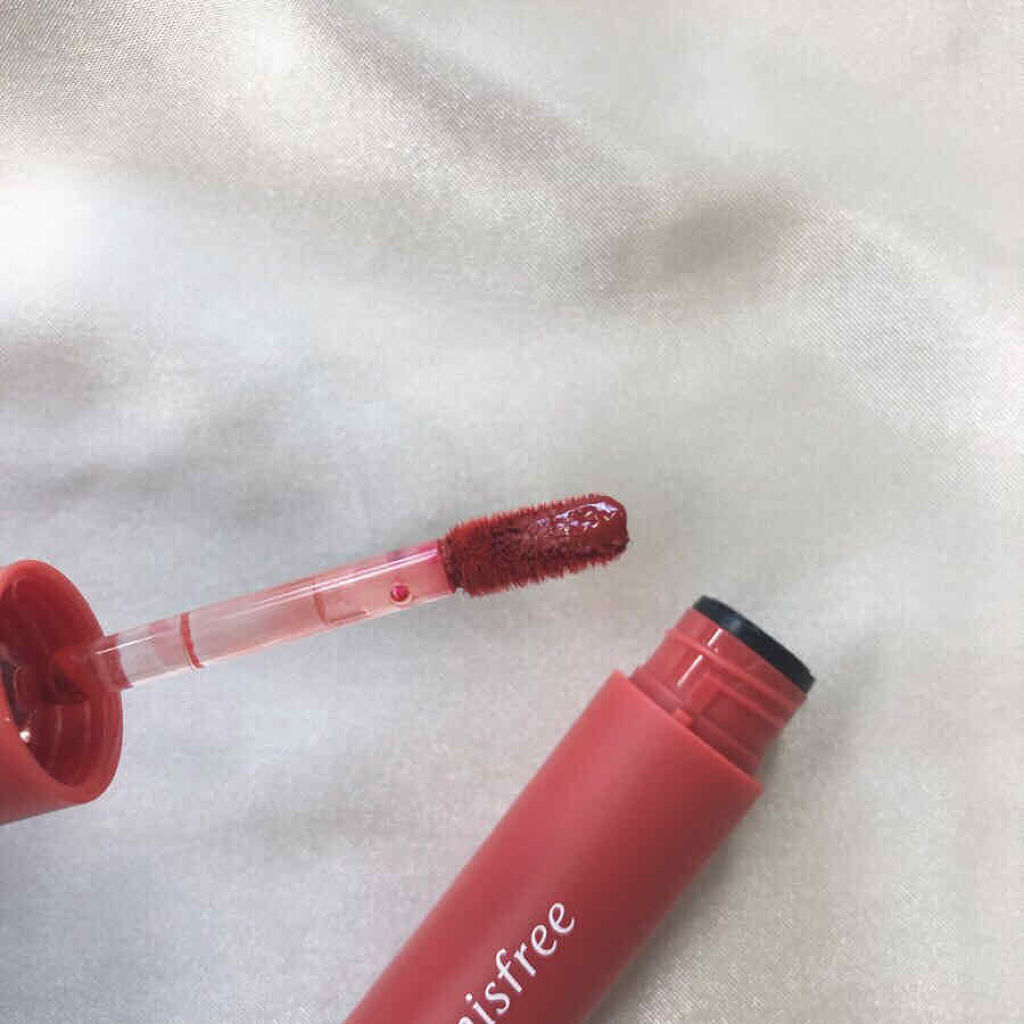 ビビッドコットン インクティント/innisfree/口紅を使ったクチコミ（2枚目）