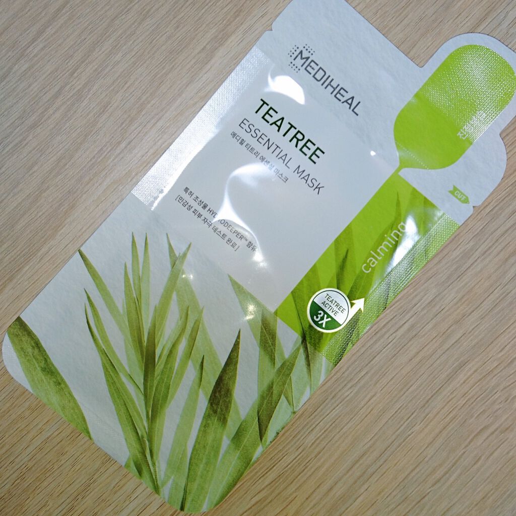 ティーツリーケア ソリューション エッセンシャルマスクEX/MEDIHEAL/シートマスク・パックを使ったクチコミ（2枚目）