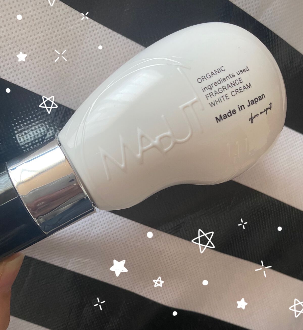 オーガニックフレグランスホワイトクリーム/MAPUTI/デリケートゾーンケアを使ったクチコミ(2枚目)