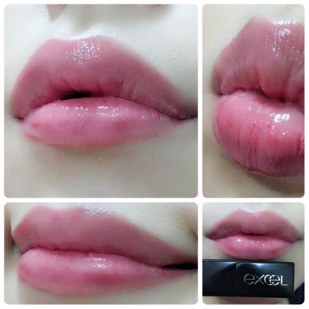 グレイズバームリップ/excel/口紅を使ったクチコミ(3枚目)