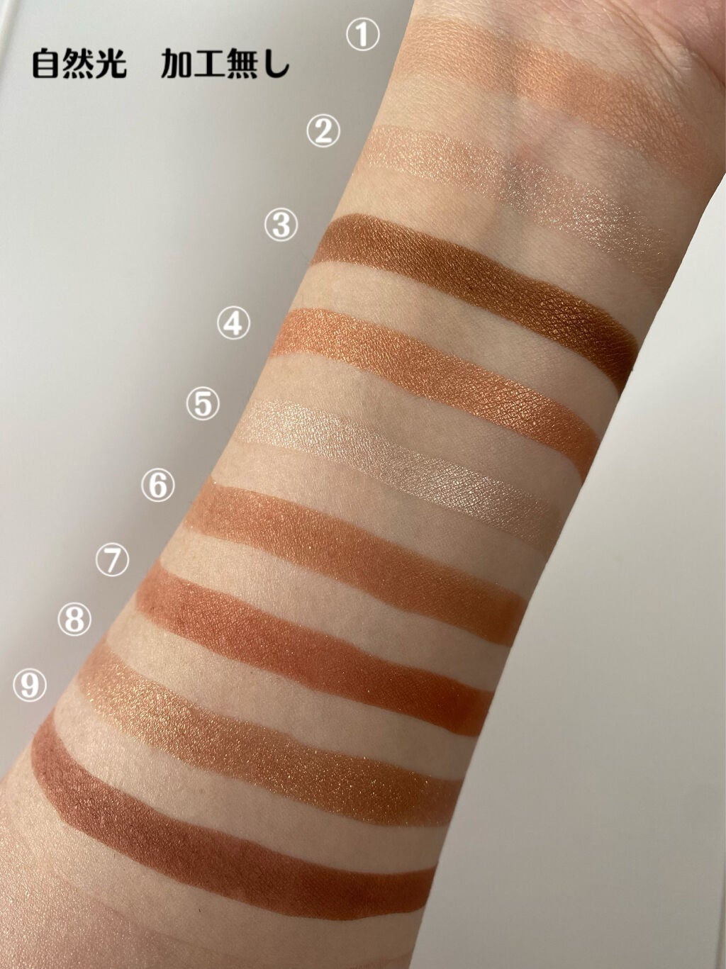 UR GLAM BLOOMING EYE COLOR PALETTE/U R GLAM/アイシャドウパレットを使ったクチコミ(4枚目)