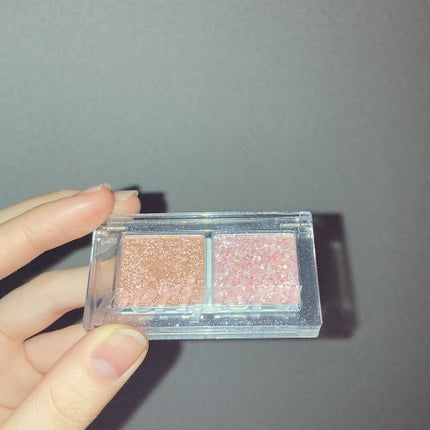 デュオ ポケット グリッター シャドウ/PERIPERA/アイシャドウパレットを使ったクチコミ(3枚目)