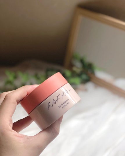バームオレンジ ピーリング/RAFRA/クレンジングバームを使ったクチコミ(7枚目)