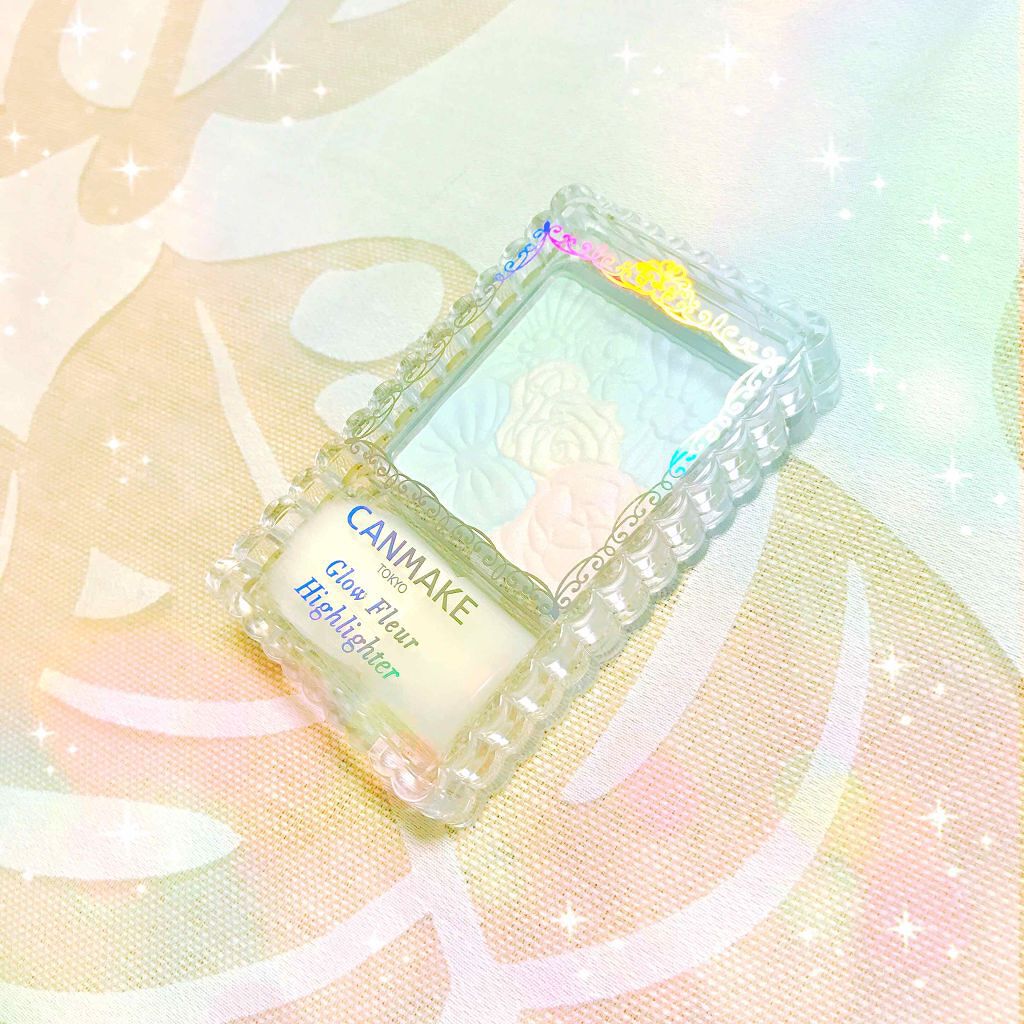 グロウフルールハイライター/キャンメイク/パウダーハイライトを使ったクチコミ（1枚目）