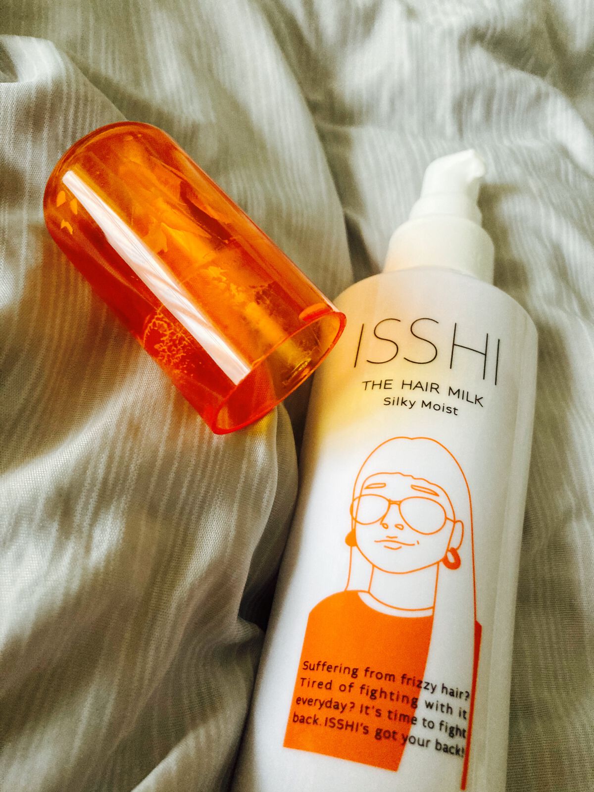 イッシ ザ ヘアミルク シルキーモイスト（ ピュアフラワーブーケ）/ISSHI/アウトバストリートメントを使ったクチコミ（2枚目）