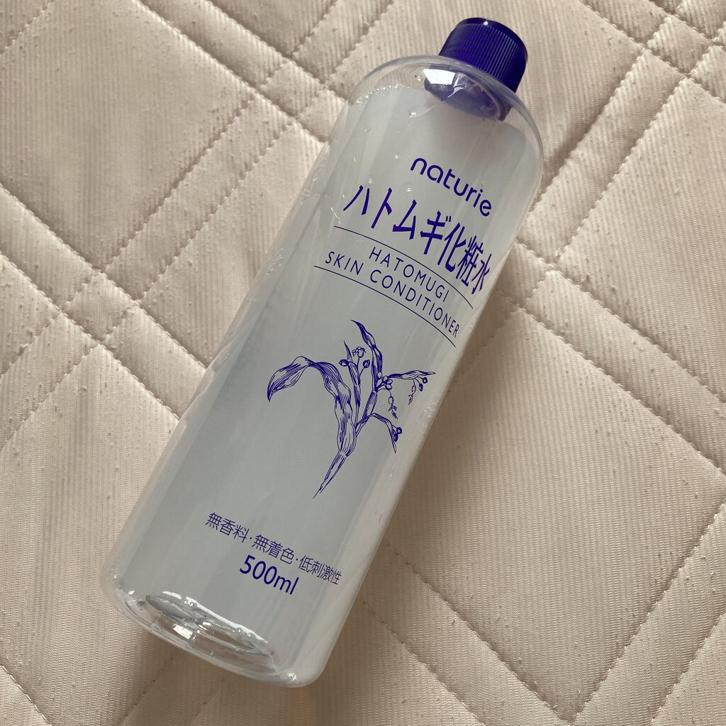 ハトムギ化粧水(ナチュリエ スキンコンディショナー R )/ナチュリエ/化粧水を使ったクチコミ（3枚目）