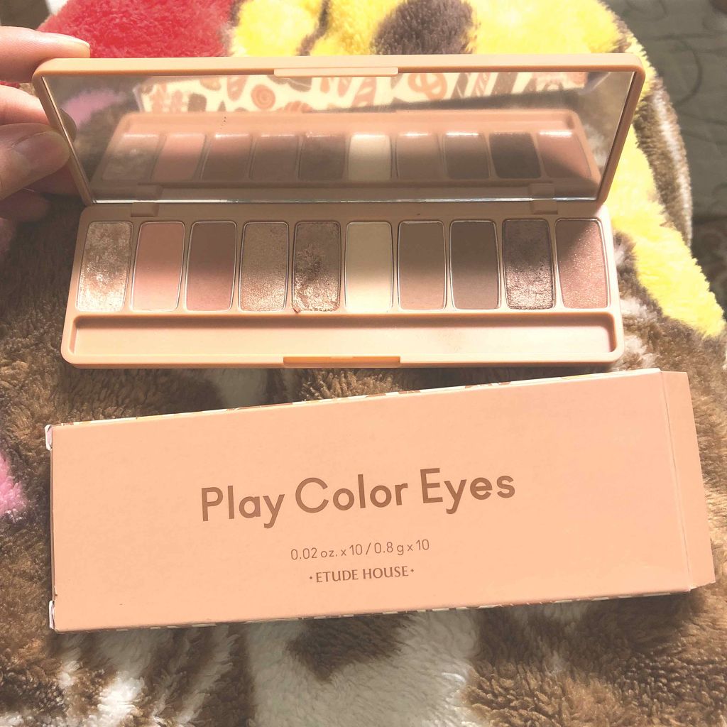 プレイカラー アイシャドウ/ETUDE/アイシャドウパレットを使ったクチコミ(1枚目)