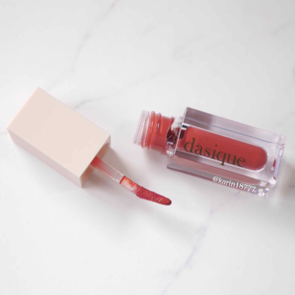 ウォーターグロスティント/dasique/リップティントを使ったクチコミ(2枚目)
