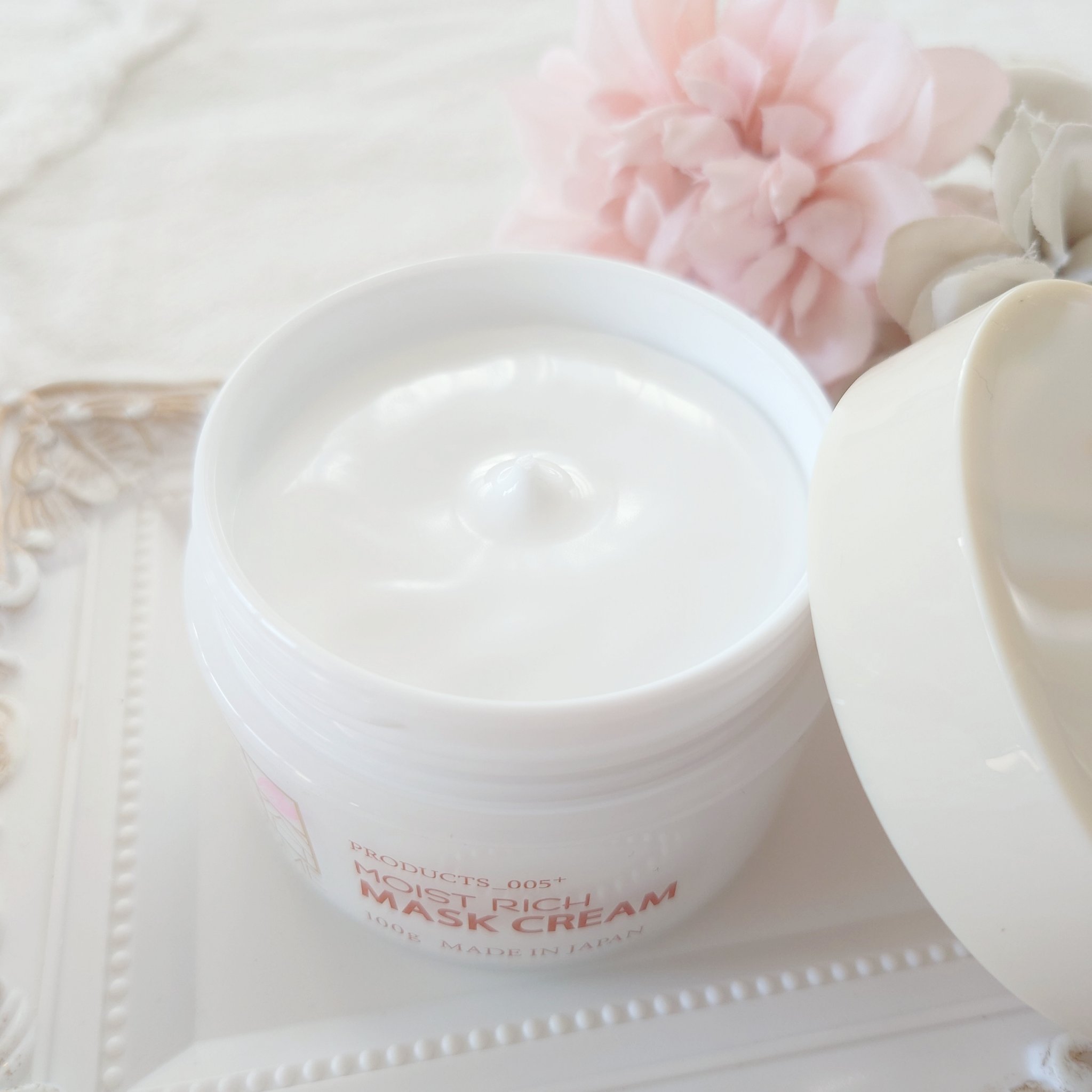 モイストリッチマスククリーム /世田谷コスメ/化粧下地を使ったクチコミ（2枚目）