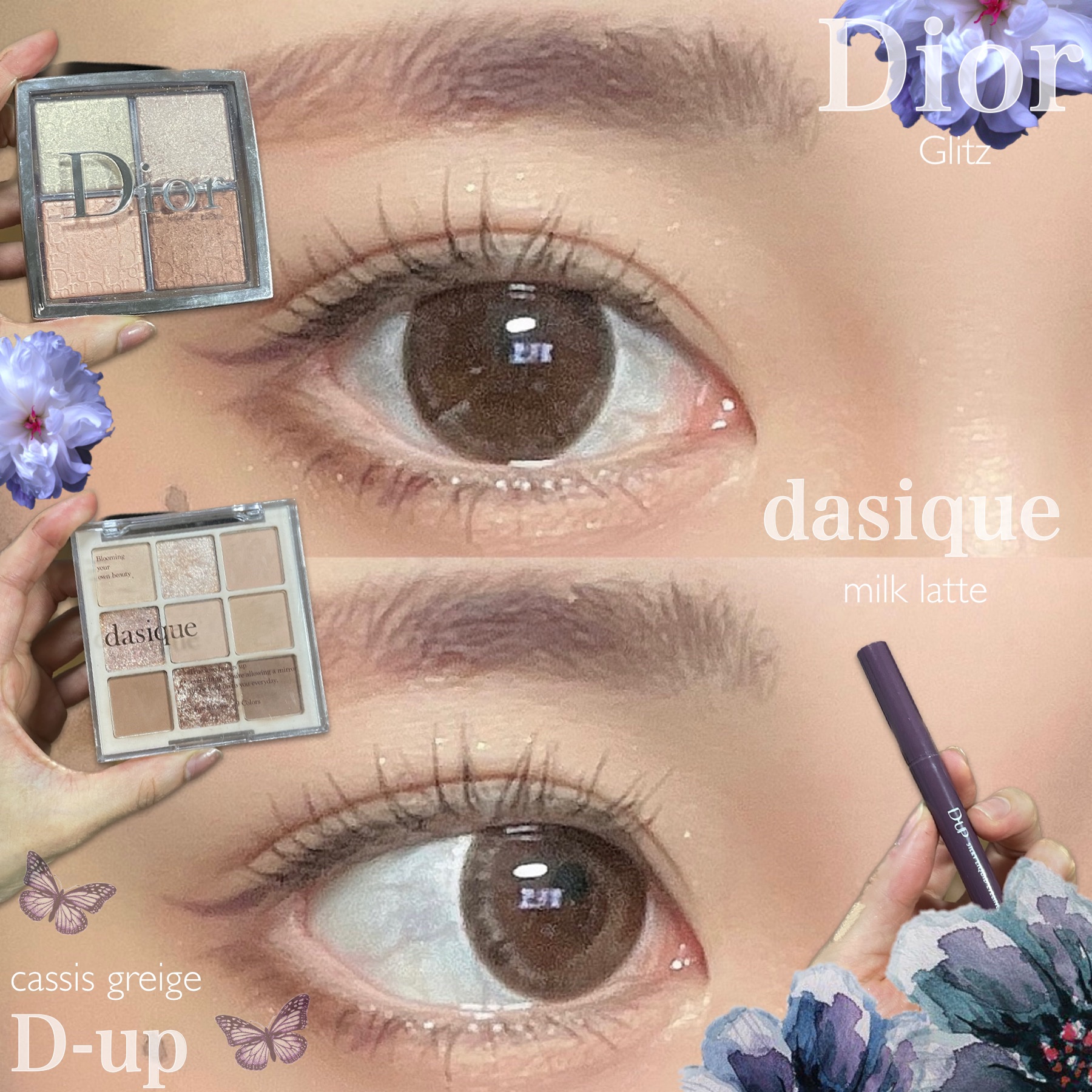 【旧】ディオール バックステージ フェイス グロウ パレット/Dior/ハイライトを使ったクチコミ（1枚目）