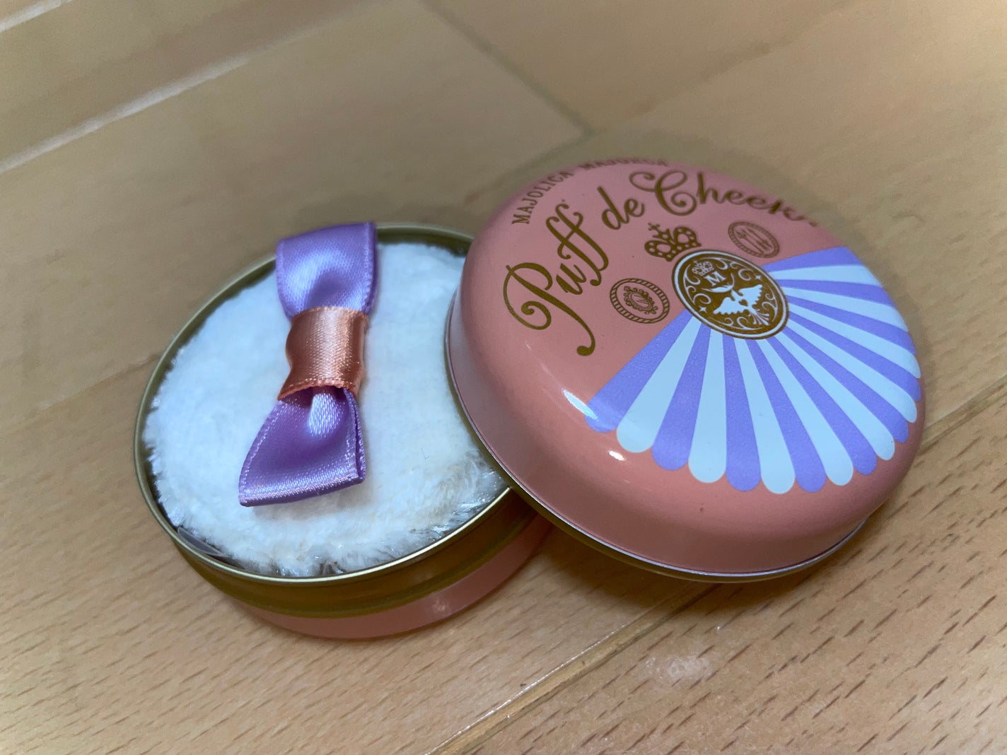 パフ・デ・チーク/MAJOLICA MAJORCA/パウダーチークを使ったクチコミ(1枚目)