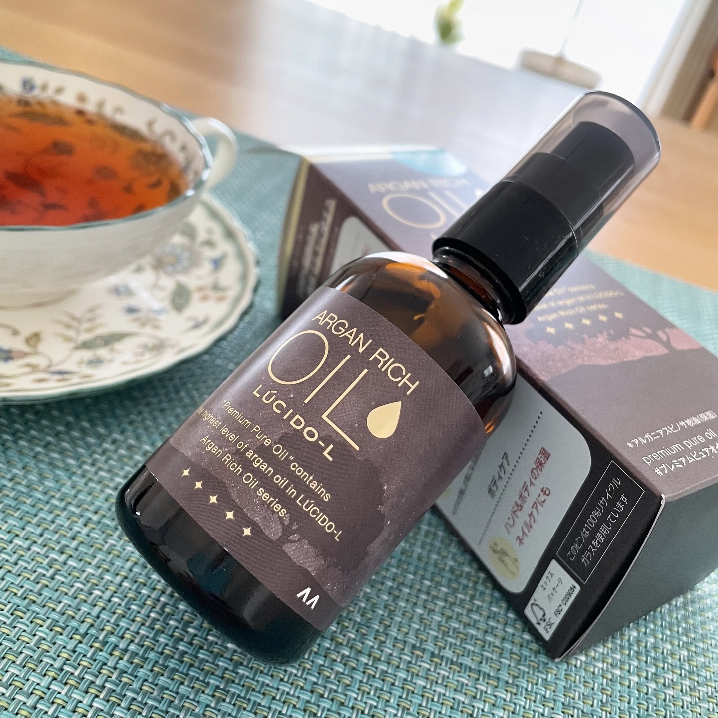 ＃プレミアムピュアオイル/ルシードエル/ヘアオイルを使ったクチコミ（1枚目）