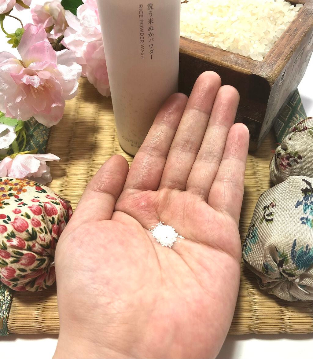 洗う米ぬかパウダー/米一途/洗顔パウダーを使ったクチコミ(2枚目)